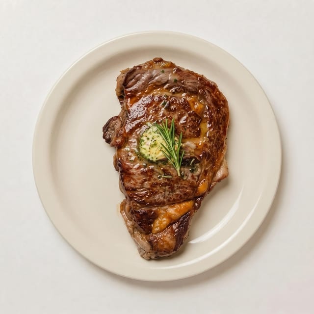 Ribeye Steak Plate.